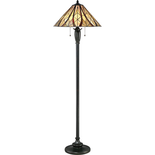 Quoizel TFVY9359VA Victory Two Light Floor Lamp, Valiant Bronze Main Image.jpg