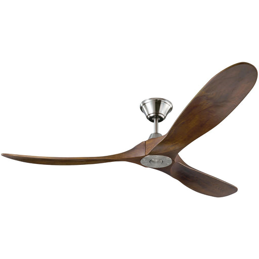 Visual Comfort Fan 3MAVR60BS Maverick 60" Ceiling Fan, Brushed Steel Main Image.jpg