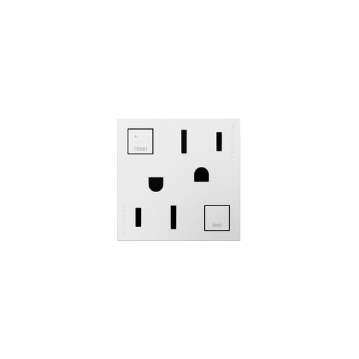 adorne® AGFTR2152W4 Tamper-Resistant 15A Duplex Self-Test GFCI Receptacles, White Alternate Image.jpg