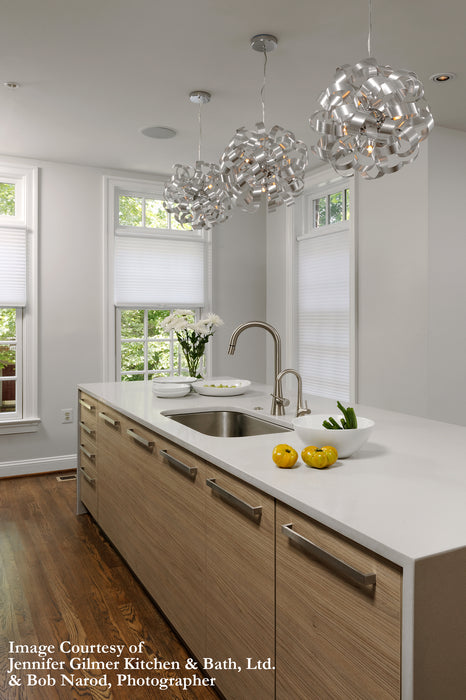 Quoizel RBN2817MN Ribbons Five Light Pendant, Millenia Alternate Image 2.jpg