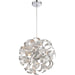 Quoizel RBN2817MN Ribbons Five Light Pendant, Millenia Main Image.jpg