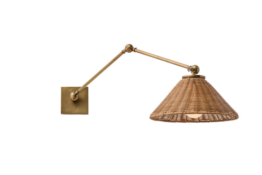 Arteriors DS49016 Padma One Light Wall Sconce Antique Brass Main Image.jpg
