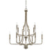 Capital Lighting 419391AD Dawson Ten Light Chandelier, Aged Brass Main Image.jpg