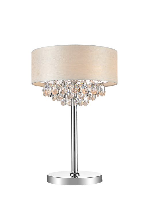 CWI Lighting 5443T14C (Off White) Dash Three Light Table Lamp, Chrome Main Image.jpg