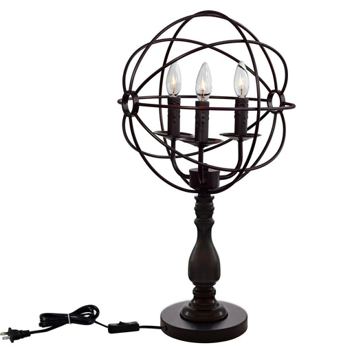 CWI Lighting 5464T14DB-3 Arza Three Light Table Lamp, Brown Main Image.jpg
