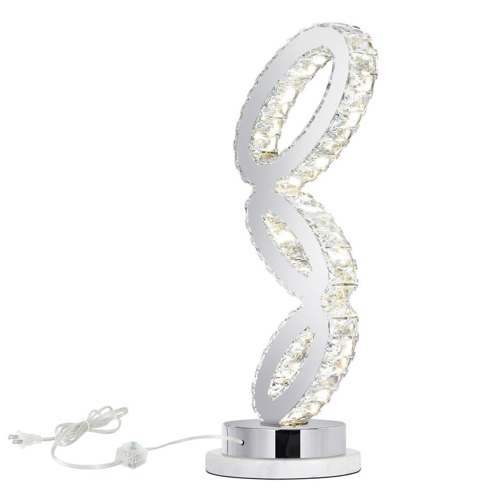 CWI Lighting 5638T9ST Balanced LED Table Lamp, Chrome Main Image.jpg