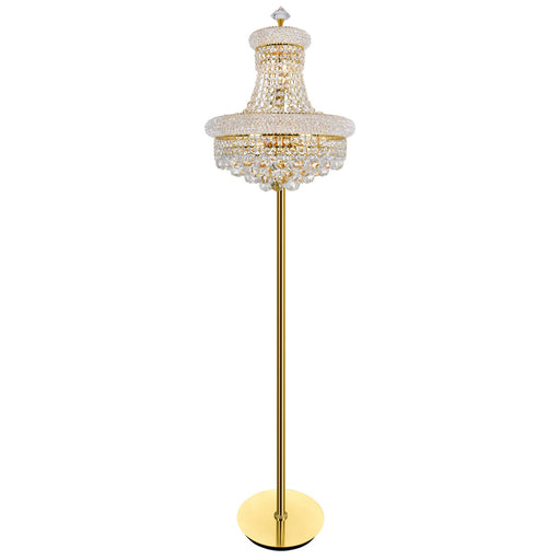 CWI Lighting 8001F18G Empire Eight Light Floor Lamp, Gold Main Image.jpg