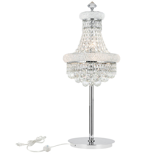 CWI Lighting 8001T14C Empire Six Light Table Lamp, Chrome Main Image.jpg