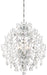 Minka-Lavery 3157-77 Isabella'S Crown Six Light Chandelier, Chrome Main Image.jpg