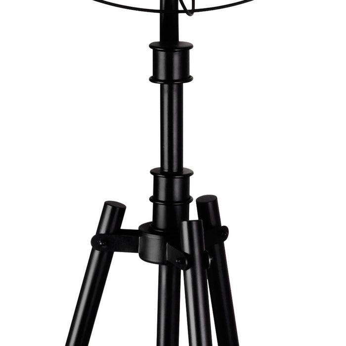 CWI Lighting 9606F20-5-101 Pamela Five Light Floor Lamp, Black Alternate Image 2.jpg