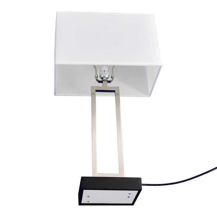 CWI Lighting 9915T14-1-606 Torren One Light Table Lamp, Satin Nickel Alternate Image 2.jpg