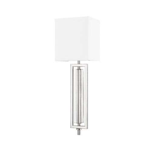 Capital Lighting 611911PN Hudson One Light Wall Sconce, Polished Nickel Main Image.jpg