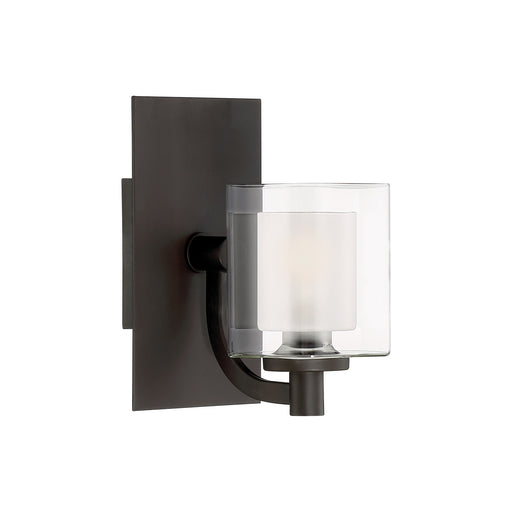 Quoizel KLT8601WTLED Kolt One Light Bath Fixture, Western Bronze Main Image.jpg