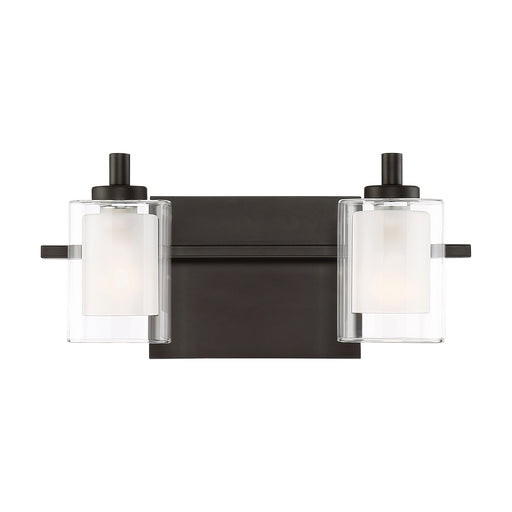 Quoizel KLT8602WTLED Kolt Two Light Bath Fixture, Western Bronze Main Image.jpg