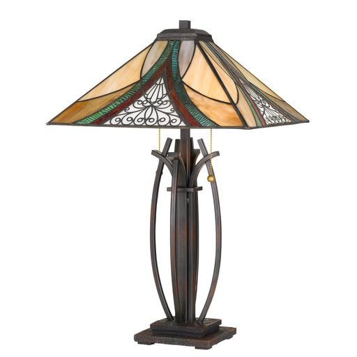 Quoizel TF3342TVA Orleans Two Light Table Lamp, Valiant Bronze Main Image.jpg