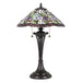 Quoizel TF3456TVB White Valley Two Light Table Lamp, Vintage Bronze Main Image.jpg
