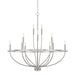 Capital Lighting 428501BN Greyson 12 Light Chandelier, Brushed Nickel Main Image.jpg