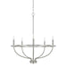 Capital Lighting 428551BN Greyson Five Light Chandelier, Brushed Nickel Main Image.jpg