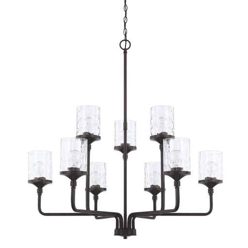 Capital Lighting 428891MB-451 Colton Nine Light Chandelier, Matte Black Main Image.jpg
