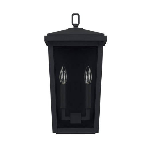 Capital Lighting 926222BK Donnelly Two Light Outdoor Wall Lantern, Black Main Image.jpg