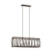 Visual Comfort Studio F3224/6DA Patrice Six Light Linear Chandelier, Deep Abyss Main Image.jpg