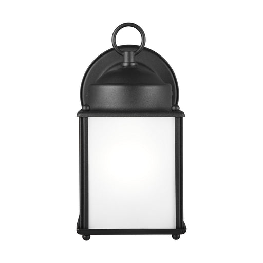 Generation Lighting 8592001-12 New Castle One Light Outdoor Wall Lantern, Black Alternate Image.jpg