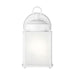 Generation Lighting 8592001-15 New Castle One Light Outdoor Wall Lantern, White Alternate Image.jpg