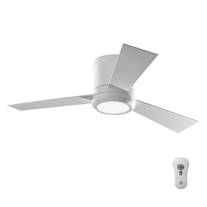 Generation Lighting 3CLYR42RZWD-V1 Clarity 42"Ceiling Fan, Matte White Alternate Image 2.jpg