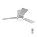 Generation Lighting 3CLYR42RZWD-V1 Clarity 42"Ceiling Fan, Matte White Alternate Image 2.jpg