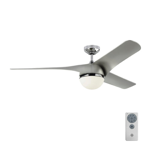 Visual Comfort Fan 3AKR56CHD Akova 56 Ceiling Fan, Chrome Alternate Image.jpg