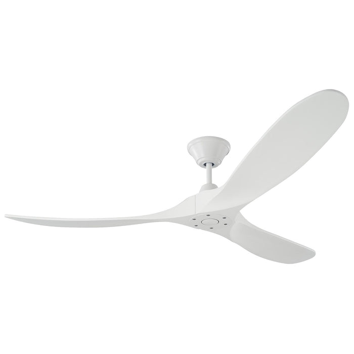 Visual Comfort Fan 3MAVR60RZW Maverick 60" Ceiling Fan, Matte White Main Image.jpg