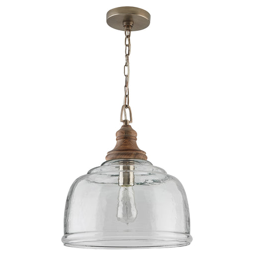 Capital Lighting 330318GY Julian One Light Pendant, Grey Wash Main Image.jpg