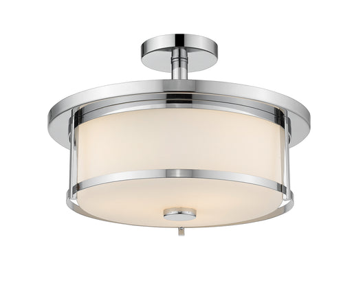Z-Lite 465SF16-CH Savannah Three Light Semi Flush Mount, Chrome Main Image.jpg