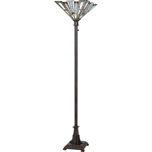 Quoizel TFMK9471VA Maybeck One Light Torchiere, Valiant Bronze Main Image.jpg