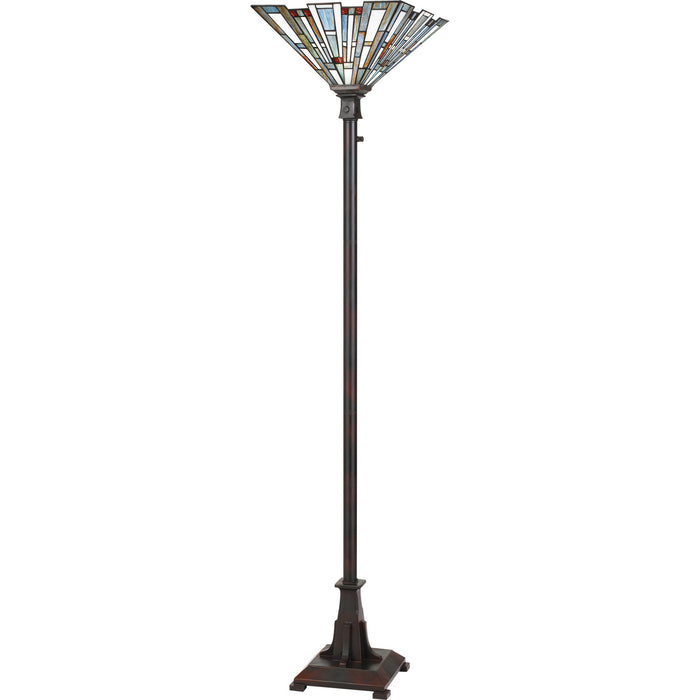 Quoizel TFMK9471VA Maybeck One Light Torchiere, Valiant Bronze Main Image.jpg