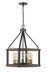 Z-Lite 472-5D-RM Kirkland Five Light Pendant, Rustic Mahogany Alternate Image 4.jpg