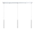 Z-Lite 917MP12-CH-LED-3LCH Forest LED Island Pendant, Chrome Alternate Image 3.jpg