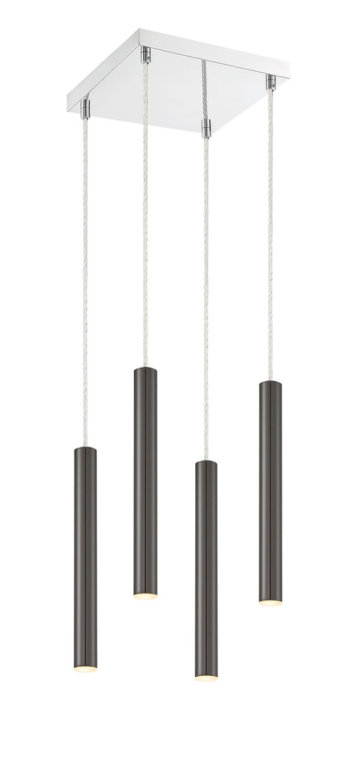 Z-Lite 917MP12-PBL-LED-4SCH Forest LED Island Pendant, Chrome Alternate Image.jpg