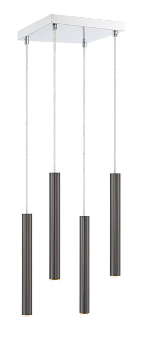 Z-Lite 917MP12-PBL-LED-4SCH Forest LED Island Pendant, Chrome Alternate Image 2.jpg