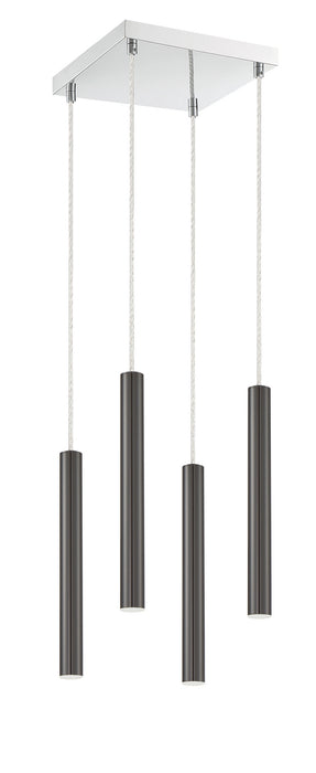 Z-Lite 917MP12-PBL-LED-4SCH Forest LED Island Pendant, Chrome Alternate Image 4.jpg