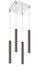 Z-Lite 917MP12-PBL-LED-4SCH Forest LED Island Pendant, Chrome Main Image.jpg