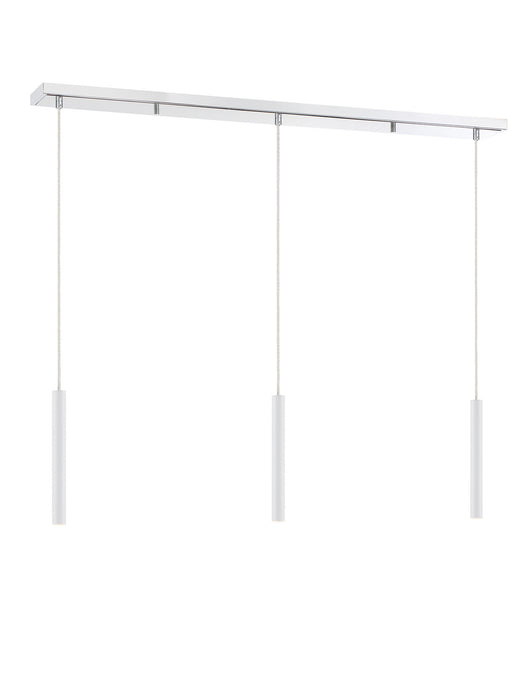Z-Lite 917MP12-WH-LED-3LCH Forest LED Island Pendant, Chrome Alternate Image 2.jpg
