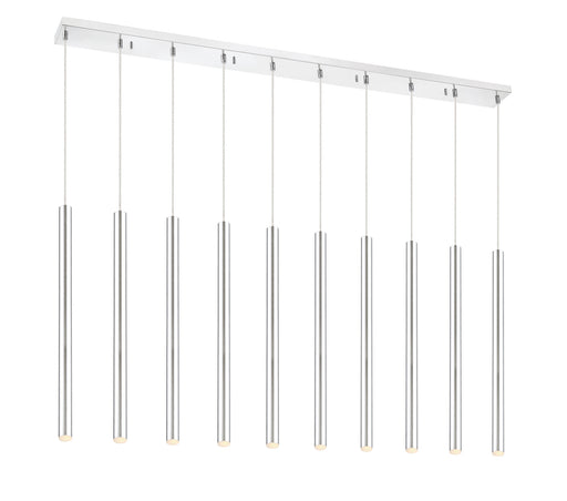 Z-Lite 917MP24-CH-LED-10LCH Forest LED Island Pendant, Chrome Main Image.jpg