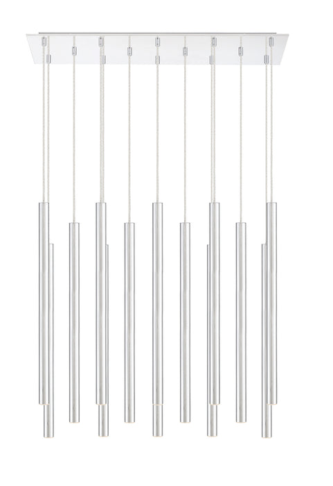 Z-Lite 917MP24-CH-LED-14LCH Forest LED Island Pendant, Chrome Alternate Image 2.jpg