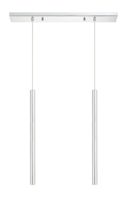 Z-Lite 917MP24-CH-LED-2LCH Forest LED Island Pendant, Chrome Alternate Image 3.jpg