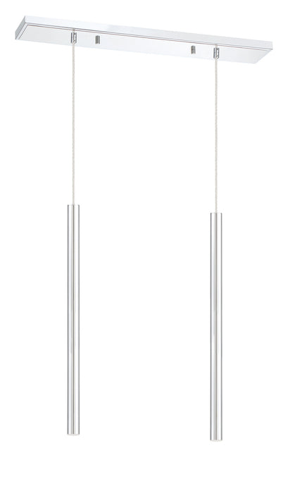 Z-Lite 917MP24-CH-LED-2LCH Forest LED Island Pendant, Chrome Alternate Image 4.jpg