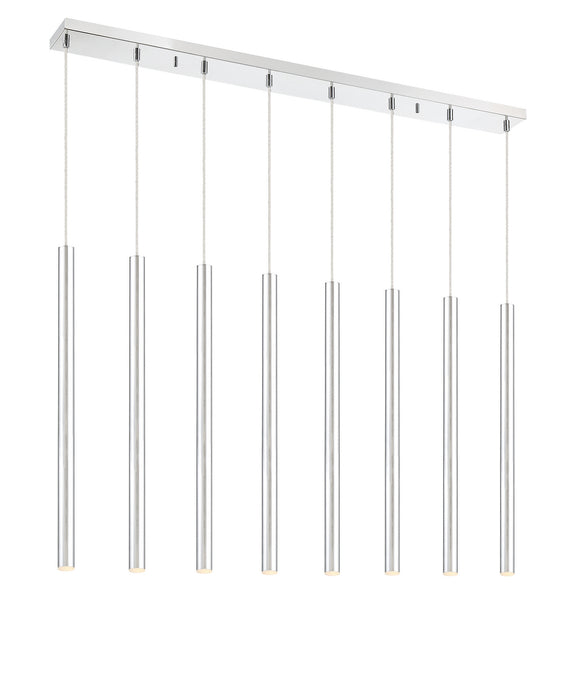 Z-Lite 917MP24-CH-LED-8LCH Forest LED Island Pendant, Chrome Alternate Image.jpg