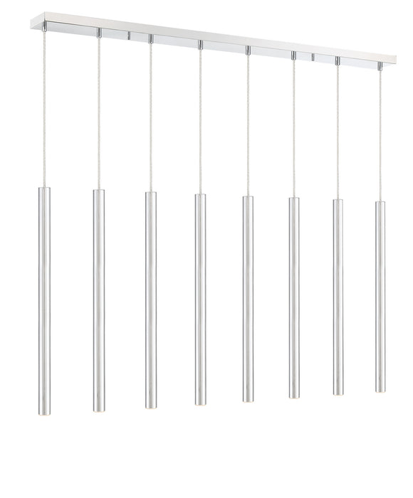 Z-Lite 917MP24-CH-LED-8LCH Forest LED Island Pendant, Chrome Alternate Image 2.jpg