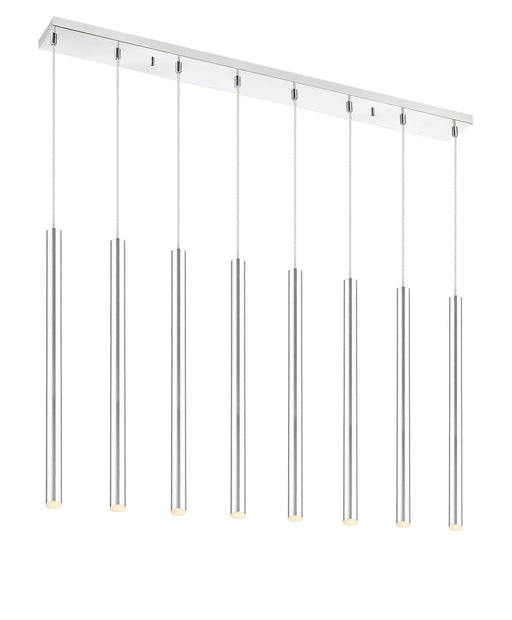 Z-Lite 917MP24-CH-LED-8LCH Forest LED Island Pendant, Chrome Main Image.jpg