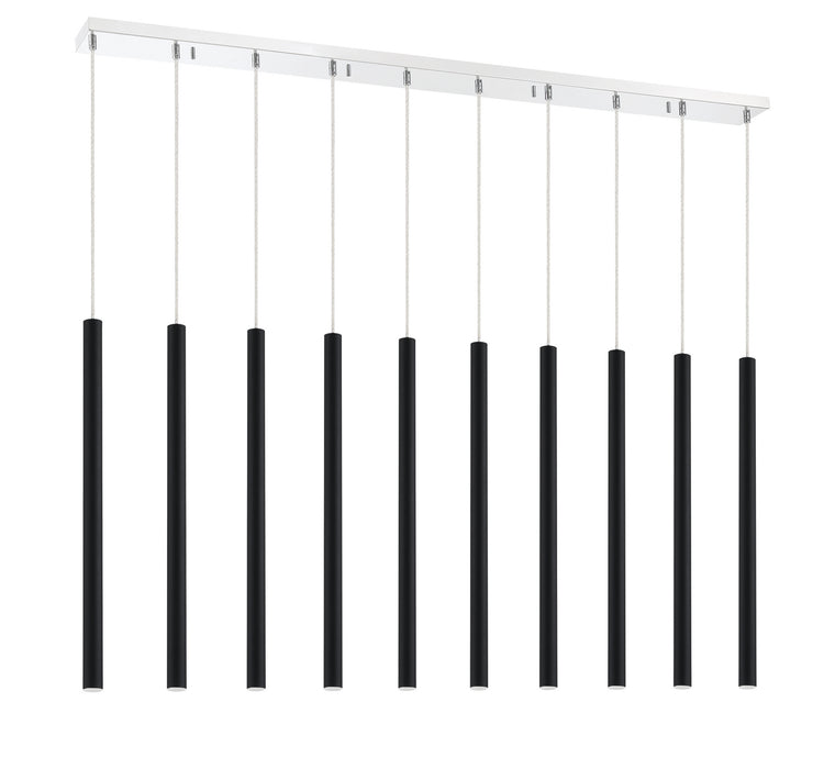 Z-Lite 917MP24-MB-LED-10LCH Forest LED Island Pendant, Chrome Alternate Image 4.jpg